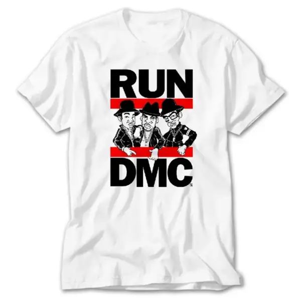 Run Dmc , White T-Shirt