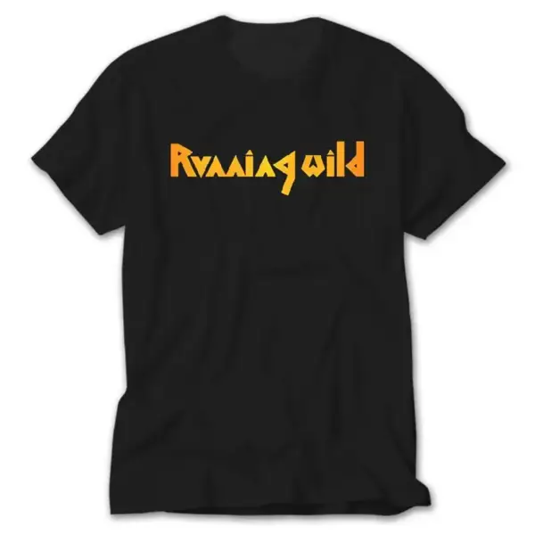 Running Wild, Black T-Shirt