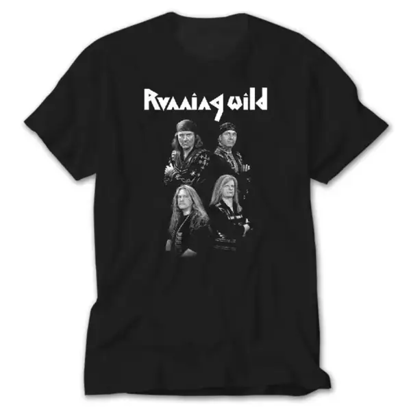Running Wild Group, Black T-Shirt