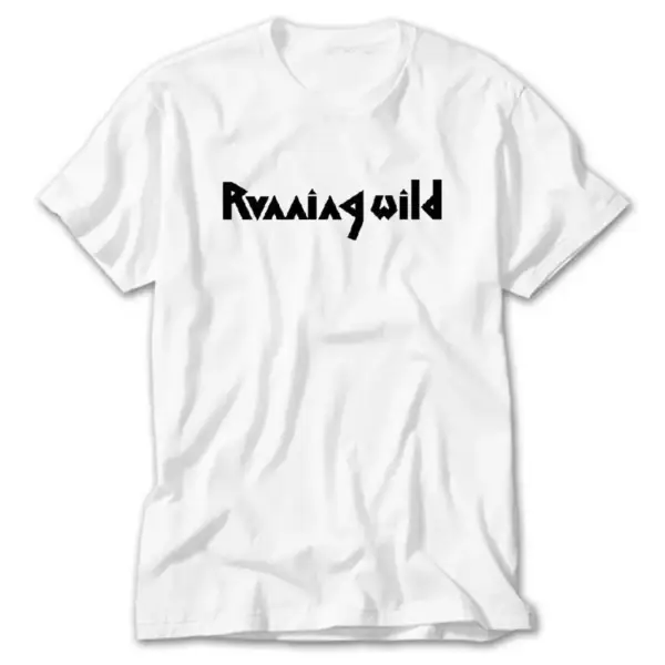 Running Wild, White T-Shirt