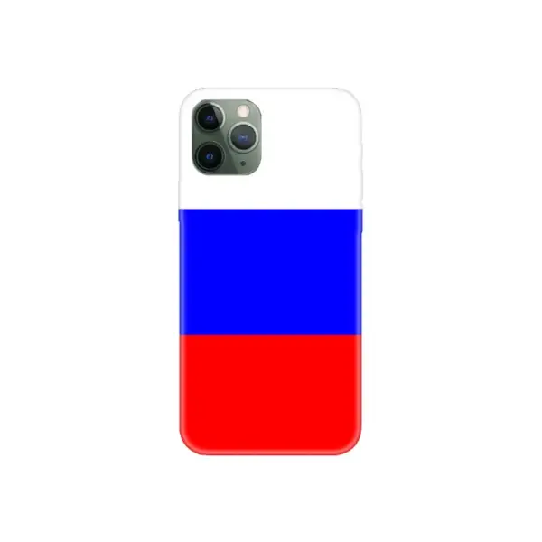 Russia Flag iPhone Case, Russia National Flag iPhone 15 Pro Max Phone Case