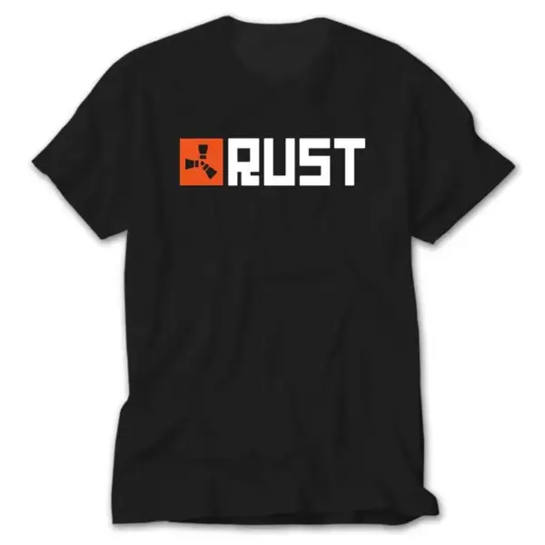 Rust, Black T-Shirt
