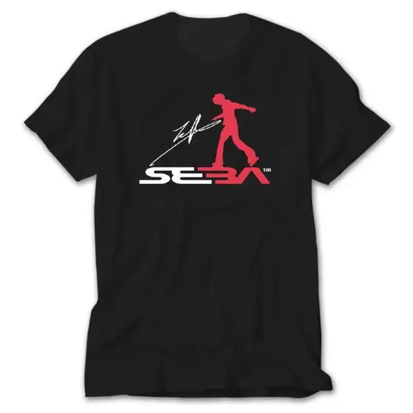 SEBA Logo, Black T-Shirt