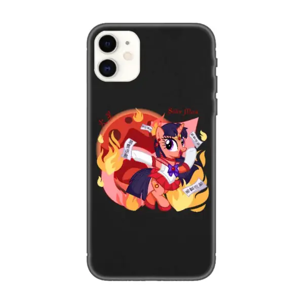 Sailor Mars iPhone Case, Sailor Mars Artwork iPhone 15 Phone Case