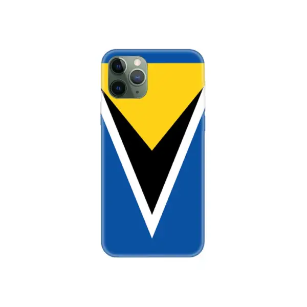 Saint Lucia Flag iPhone Case, Saint Lucia National Flag iPhone 15 Pro Max Phone Case