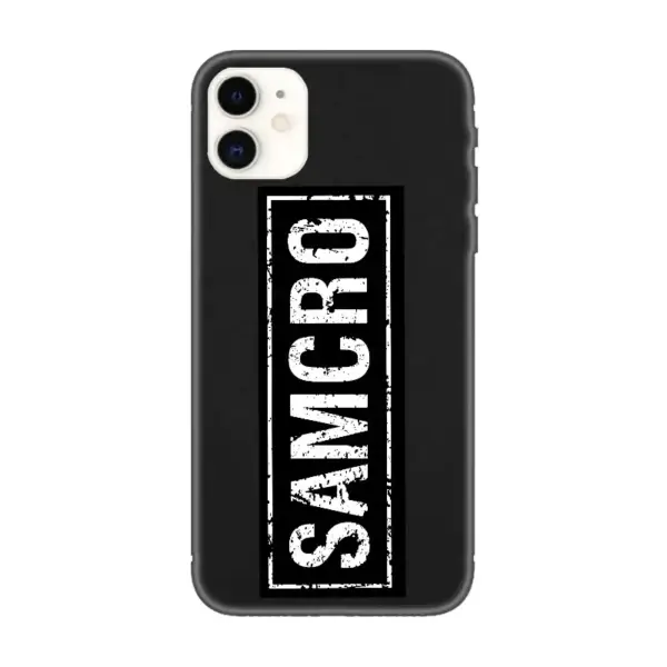 Samcro iPhone Case, Samcro Logo iPhone 15 Phone Case