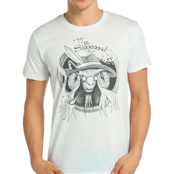 Scape Goat Men's White T-Shirt
