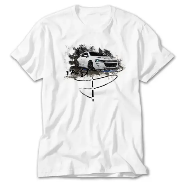 Scirocco Fast Driving, White T-Shirt