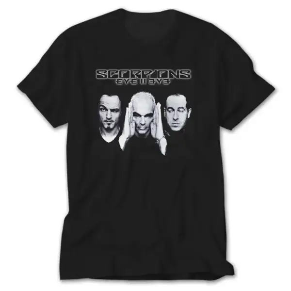 Scorpions Eye to Eye, Black T-Shirt