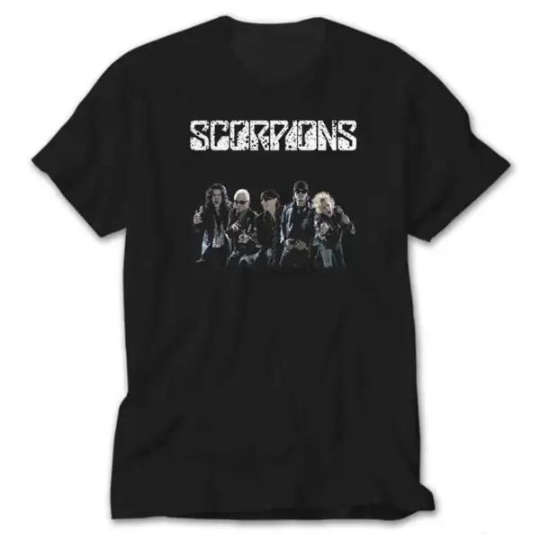 Scorpions Group, Black T-Shirt