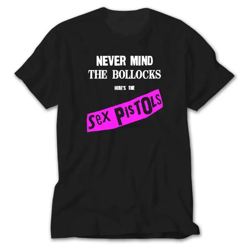 Sex Pistols Never Mind, Black T-Shirt