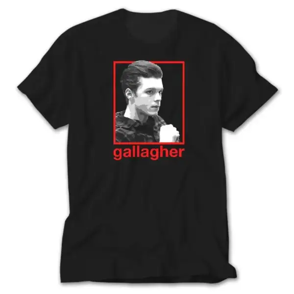 Shameless Gallagher, Black T-Shirt