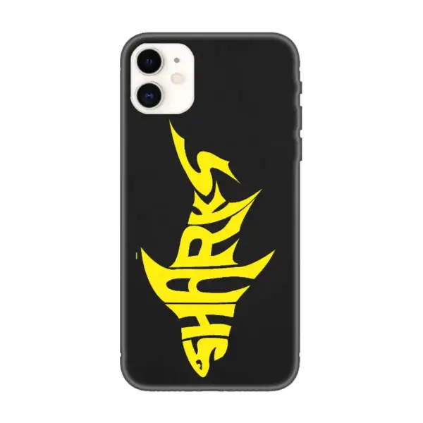 Sharks iPhone Case, Sharks Artwork iPhone 15 Phone Case