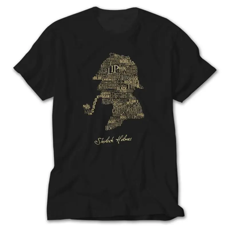 Sherlock Holmes The Canon, Black T-Shirt