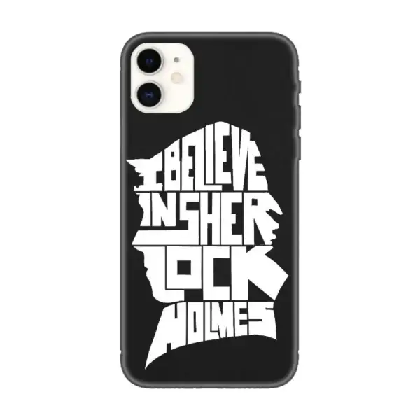 Sherlock Holmes iPhone Case, Sherlock Holmes Artwork iPhone 15 Phone Case
