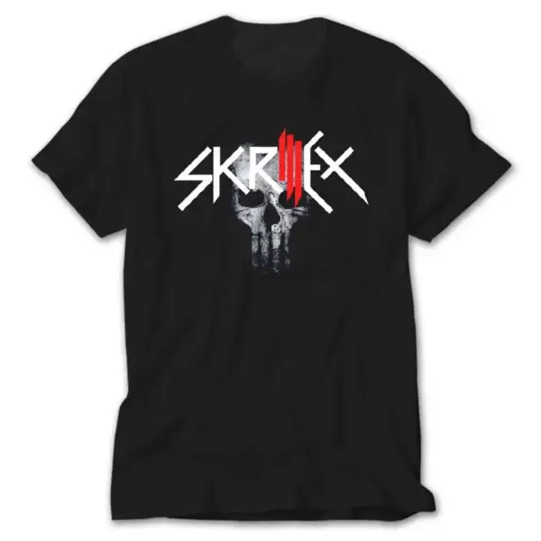 Skrillex Punisher, Black T-Shirt