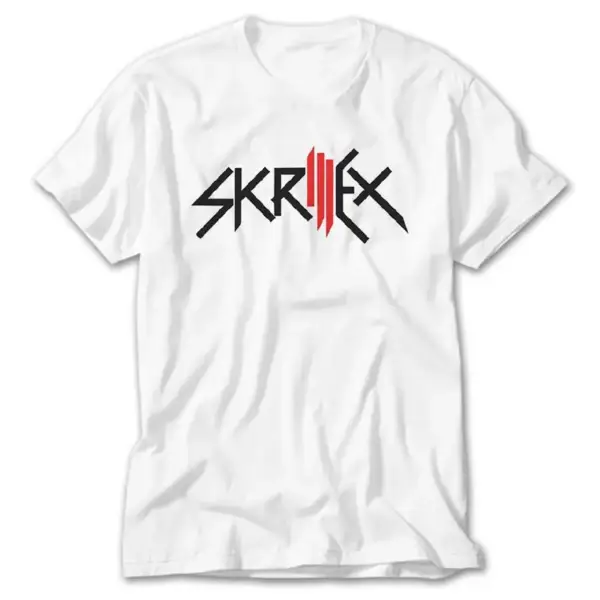 Skrillex, White T-Shirt
