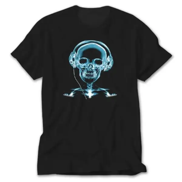 Skull Xray, Black T-Shirt