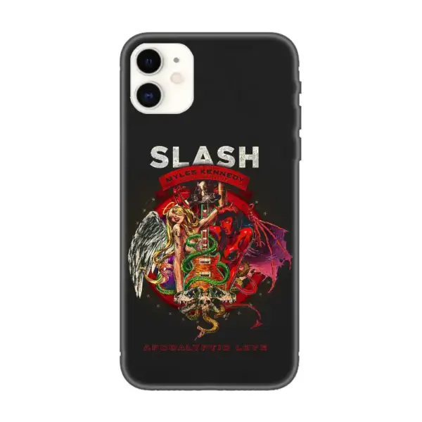 Slash iPhone Case, Slash Apocalyptic Love iPhone 15 Phone Case