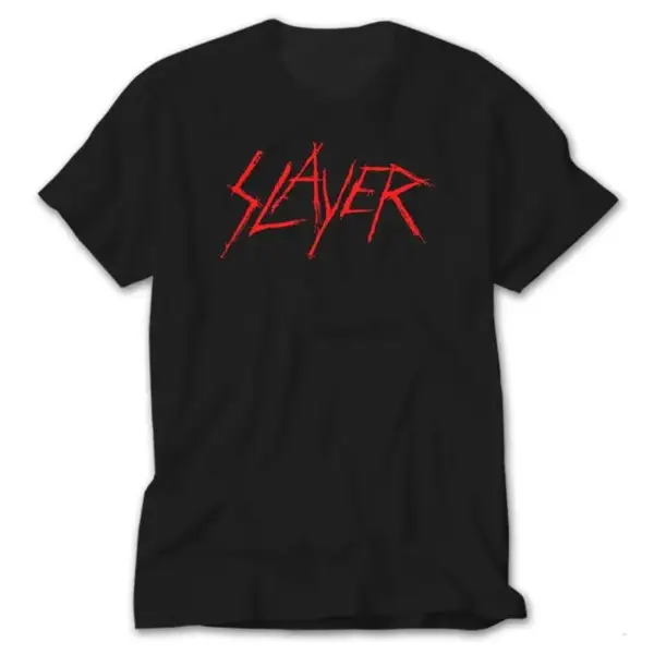 Slayer Logo, Black T-Shirt