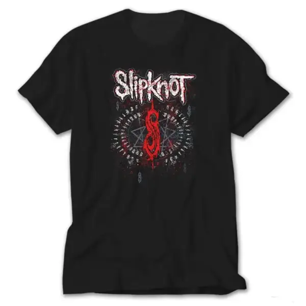 Slipknot Logo, Black T-Shirt