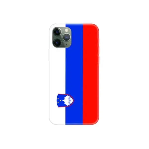 Slovenia Flag iPhone Case, Slovenia National Flag iPhone 15 Pro Max Phone Case