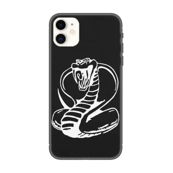 Snake Mustang iPhone Case, Snake Mustang Logo iPhone 15 Phone Case