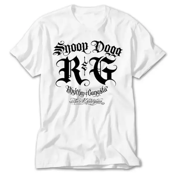 Snoop Dogg R & G, White T-Shirt