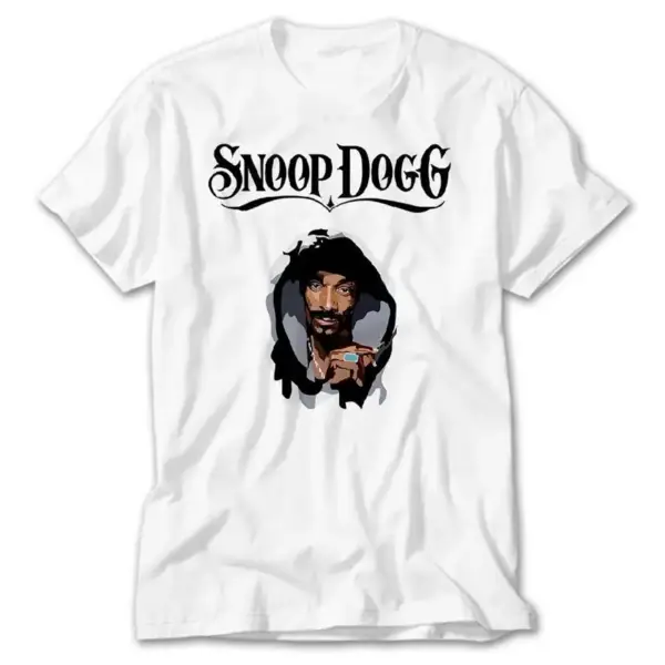 Snoop Dogg, White T-Shirt