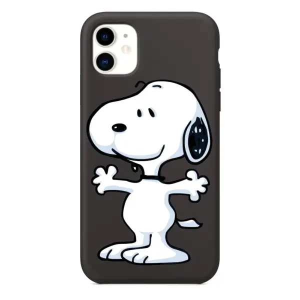 Snoopy Peanuts iPhone Case, Snoopy Peanuts Clipart iPhone 15 Phone Case