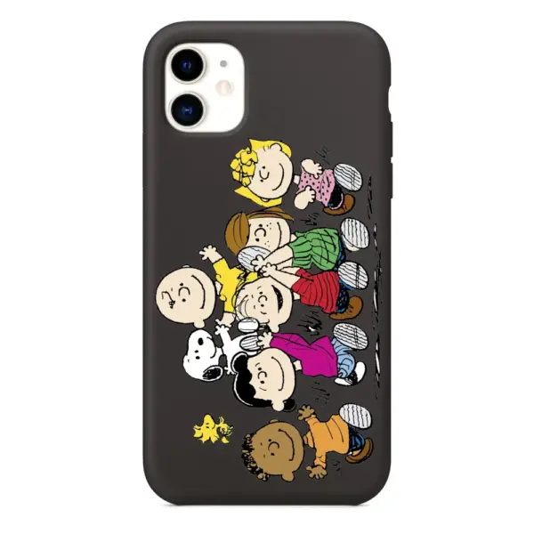 Snoopy Peanuts iPhone Case, Snoopy Peanuts Clipart iPhone 15 Phone Case