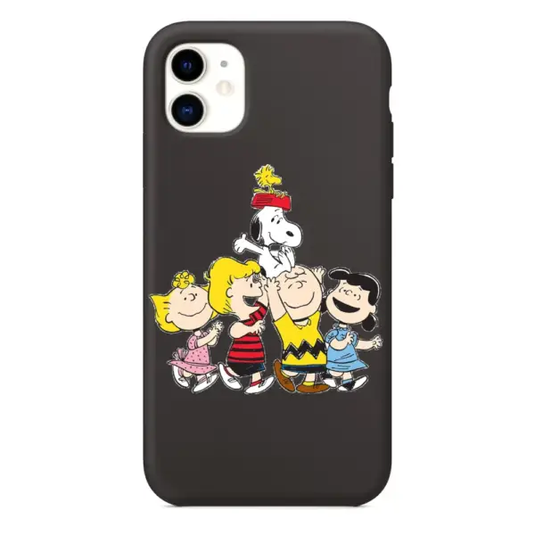 Snoopy Peanuts iPhone Case, Snoopy Peanuts Clipart iPhone 15 Phone Case