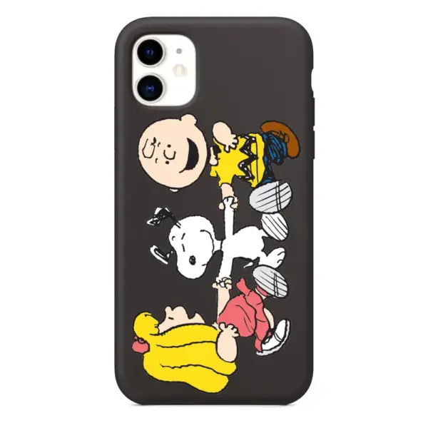 Snoopy Peanuts iPhone Case, Snoopy Peanuts Clipart iPhone 15 Phone Case