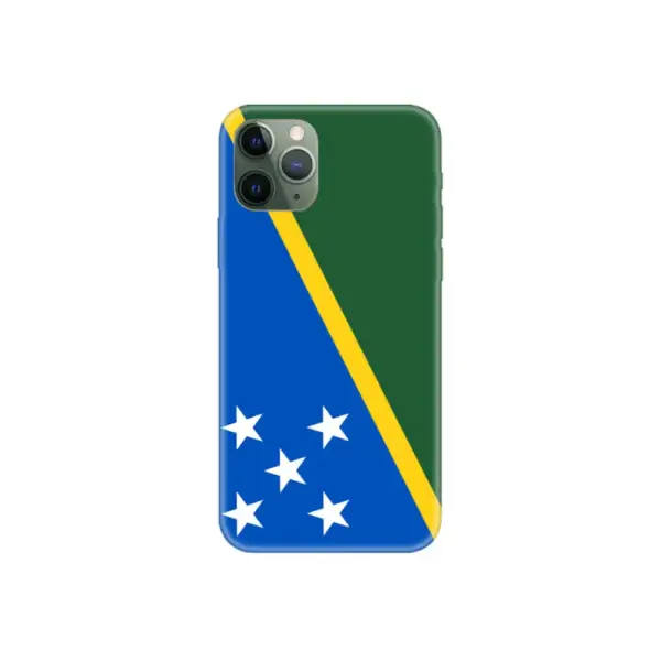 Solomon Islands Flag iPhone Case, Solomon Islands National Flag iPhone 15 Pro Max Phone Case
