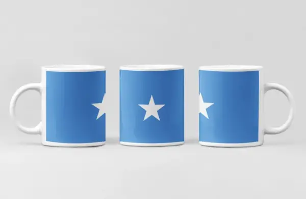 Somalia Flag Coffee Mug, Somalia Country National Flag Mug