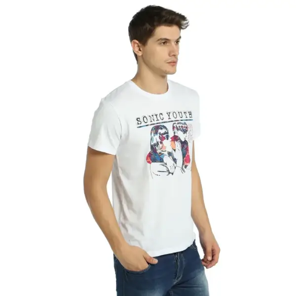 Sonic Youth Goo Men's White T-Shirt - Image 2