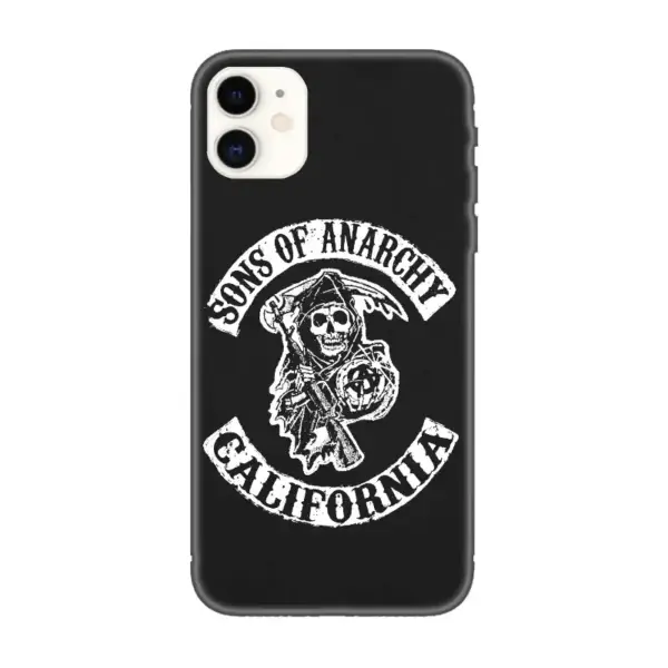 Sons of Anarchy iPhone Case, Sons of Anarchy California iPhone 15 Phone Case