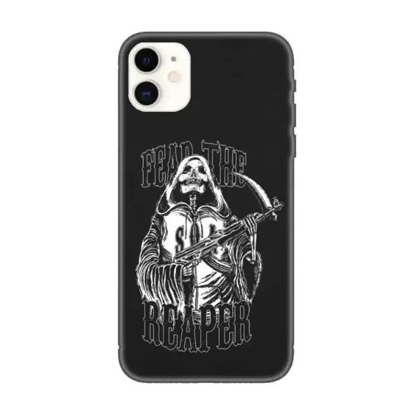 Sons of Anarchy iPhone Case, Sons of Anarchy Fear The Reaper iPhone 15 Phone Case