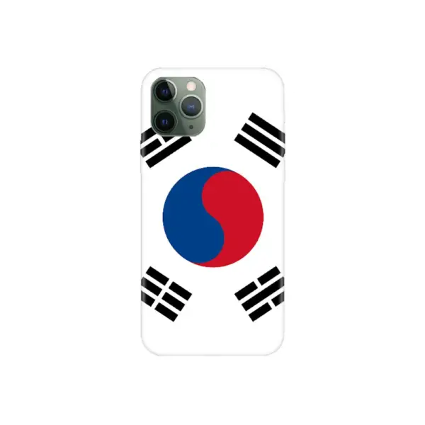 South Korea Flag iPhone Case, South Korea National Flag iPhone 15 Pro Max Phone Case