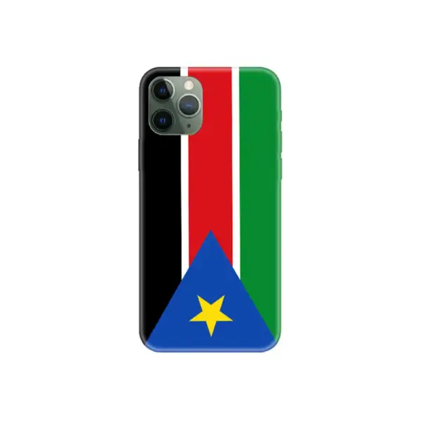 South Sudan Flag iPhone Case, South Sudan National Flag iPhone 15 Pro Max Phone Case