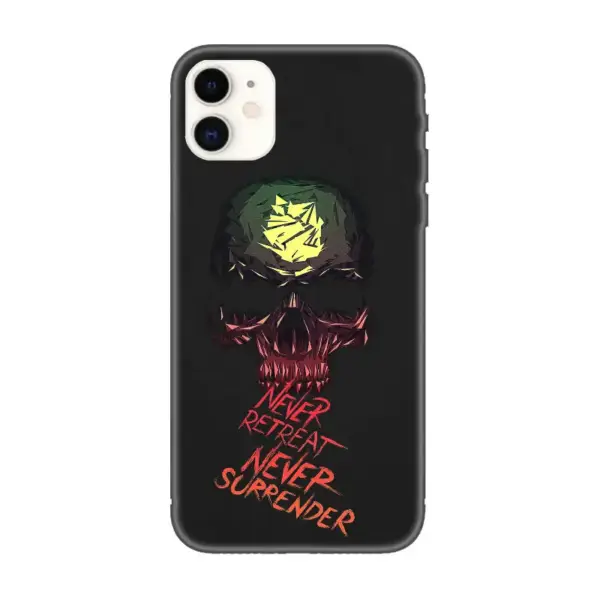 Spartans iPhone Case, Spartans Never Retreat Never Surrender iPhone 15 Phone Case