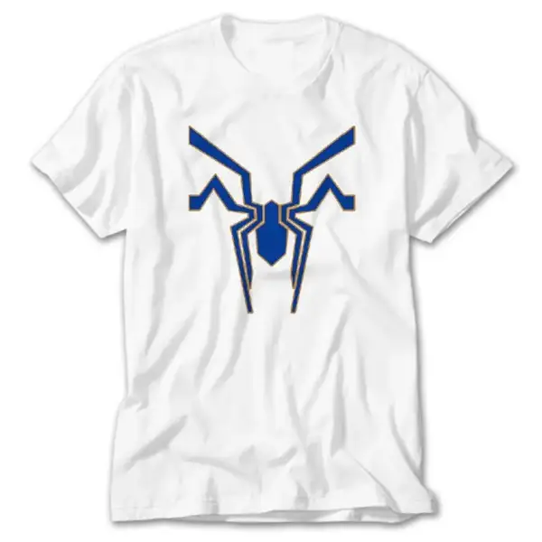 Spider Man 2019 New Costume, White T-Shirt