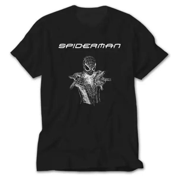 Spiderman, Black T-Shirt