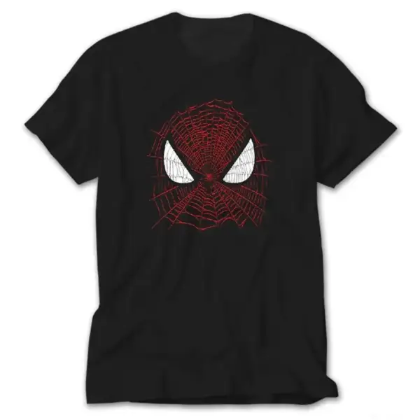 Spiderman Nets, Black T-Shirt