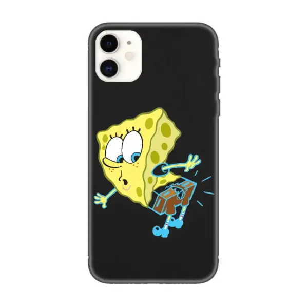 Sponge Bob iPhone Case, Sponge Bob Artwork iPhone 15 Phone Case
