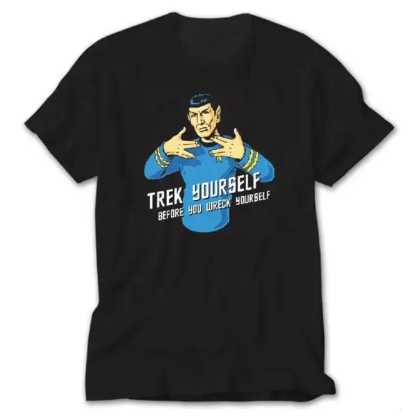 Star Trek - Trek Yourself, Black T-Shirt