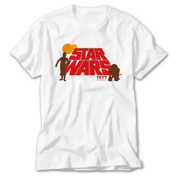 Star Wars 1977, White T-Shirt