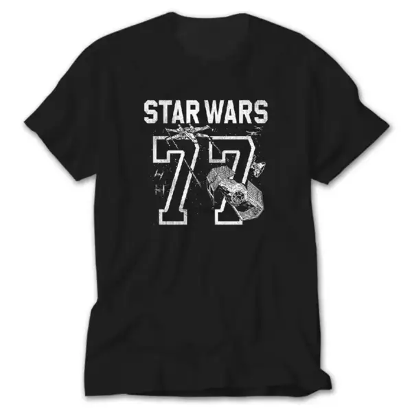 Star Wars 77, Black T-Shirt
