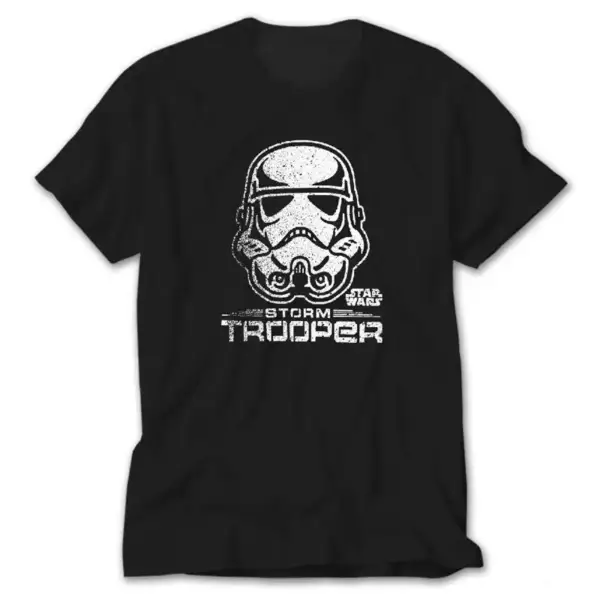 Star Wars Darth Storm Trooper,Black T-Shirt