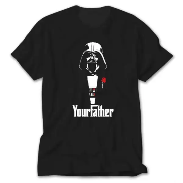 Star Wars Darth Your Father, Black T-Shirt